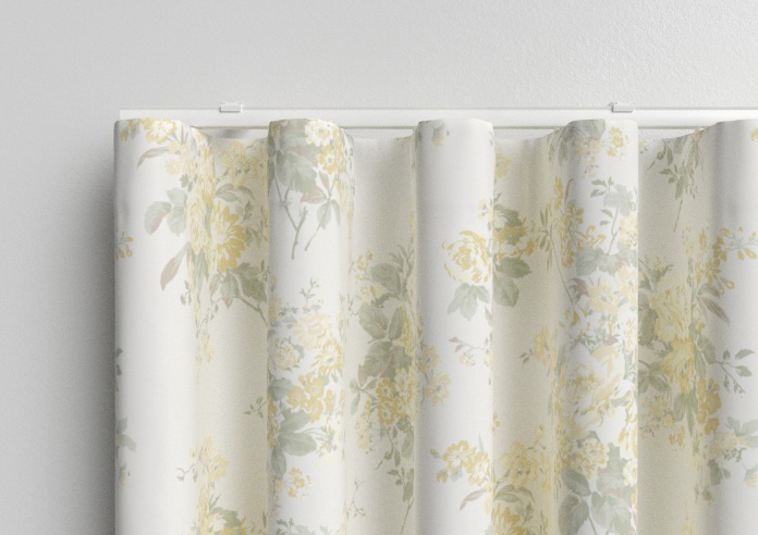 Shabby Chic by Rachel Ashwell Rose Chintz, Yellow - Made to Measure Curtains - Image 13